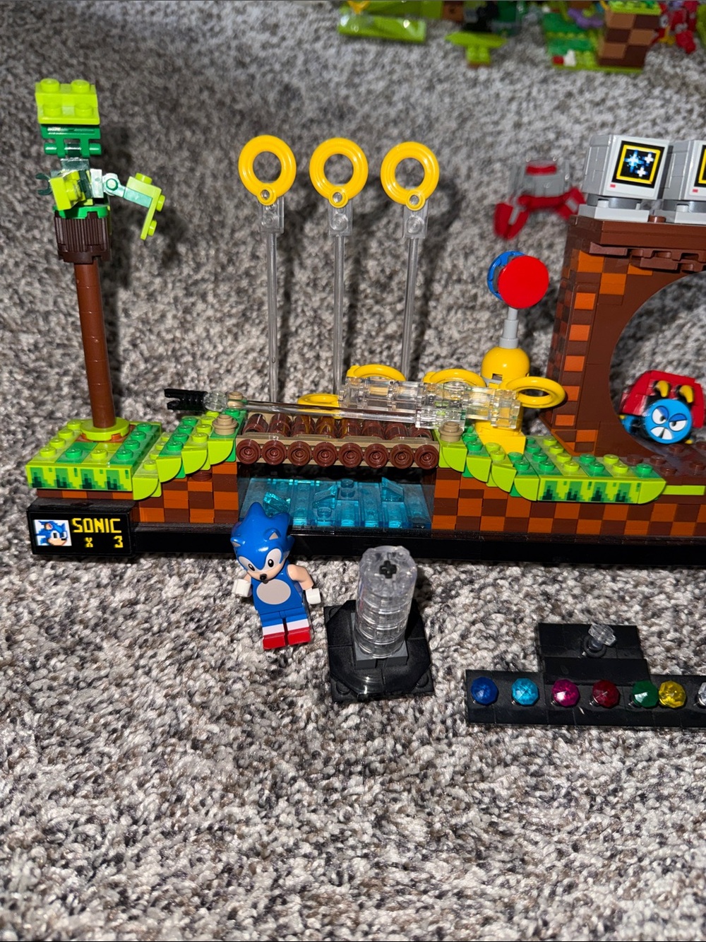 Lego Sonic the Hedgehog Green hill zone 21331